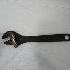 Vintage Crescent Tool Co 12" Adjustable Wrench Jamestown NY USA Forged